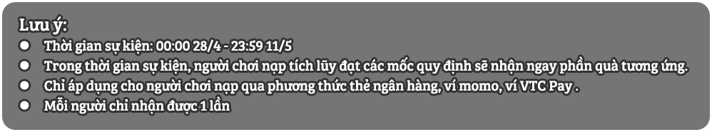 Lưu ý